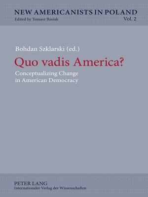 cover image of Quo vadis America?